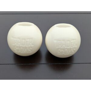 Disney Parks Trader Sam's Grog Grotto White Pearl Tiki Mug Cup Set